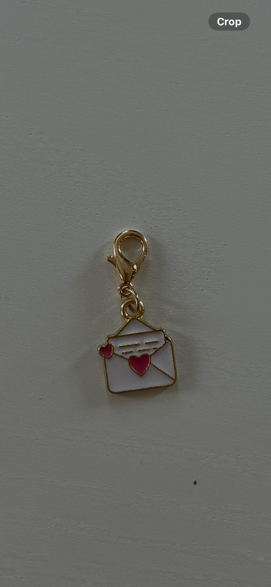 Bougie Charm - Heart Letter