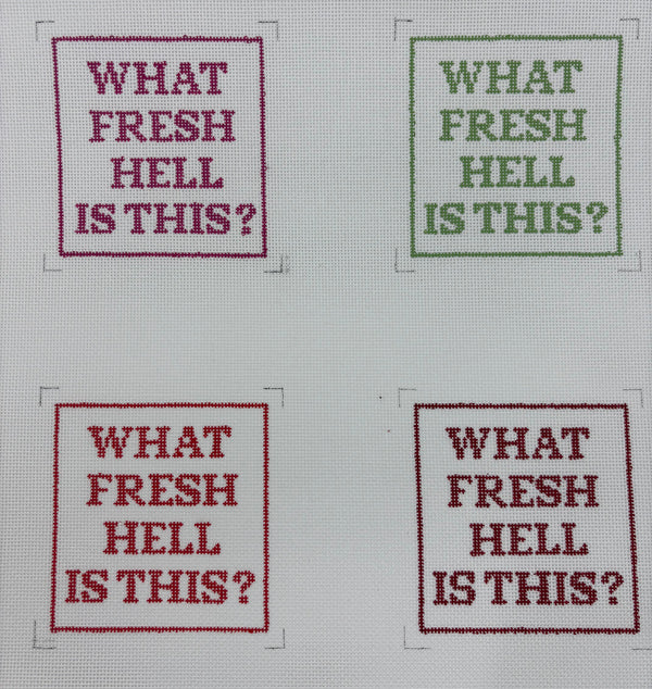 Fresh Hell Coasters - s/4