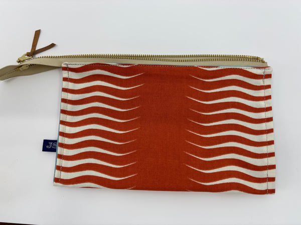 Project Bag/Multi Pocket Orange waves