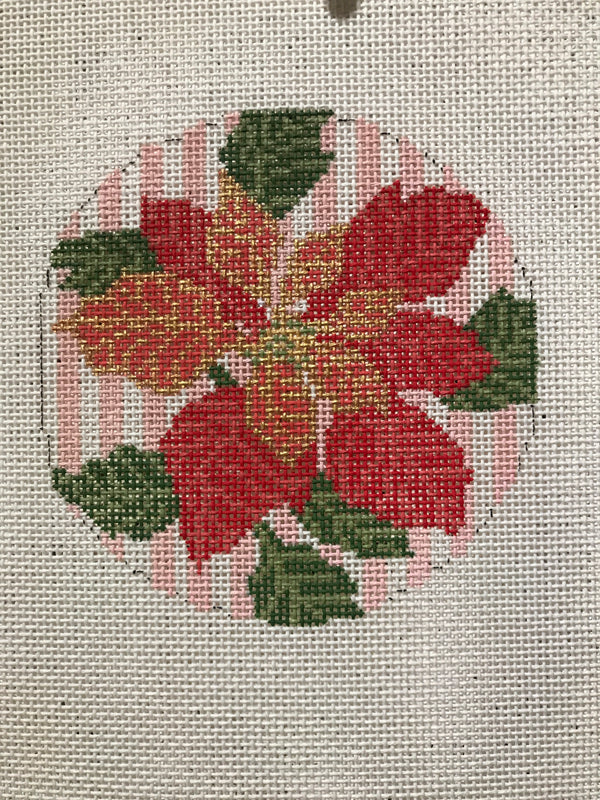 Poinsettia Round