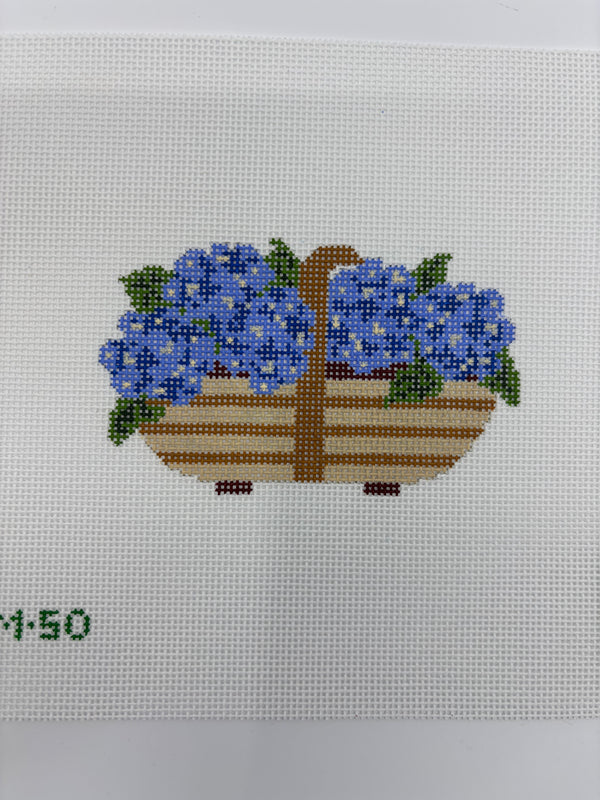 Sussex Trug - Nantucket Blue Hydrangeas