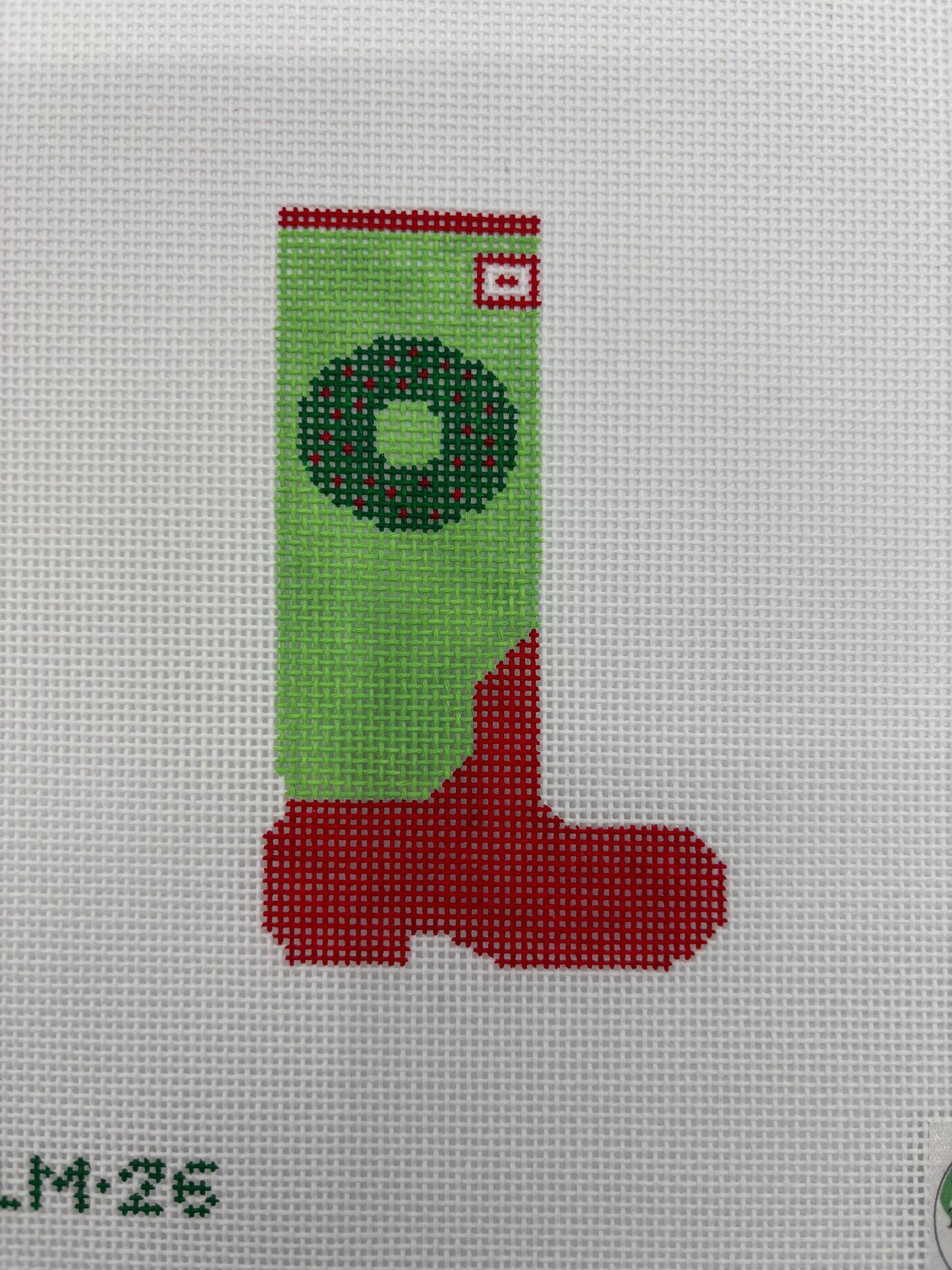 Holiday Wreath Wellie