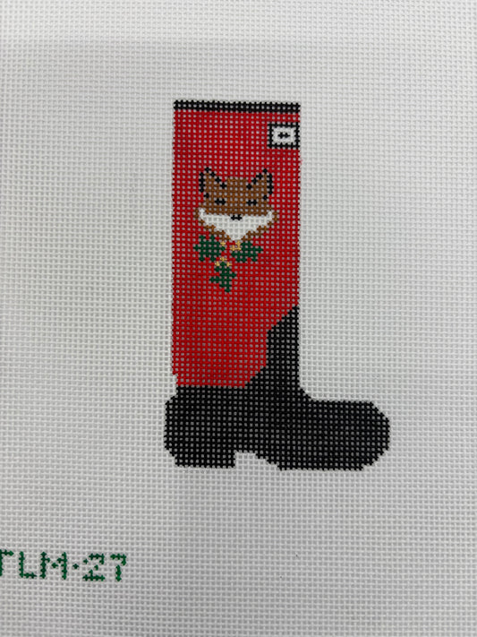 Fox and Holly Wellie