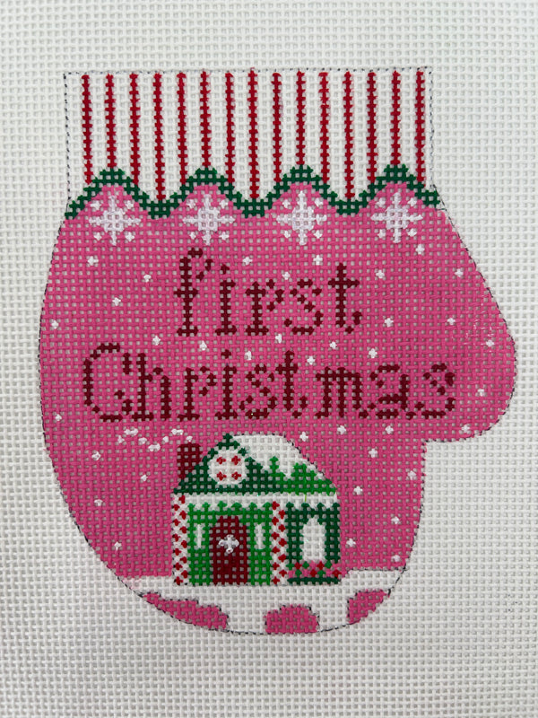 First Christmas Mitten - Girl