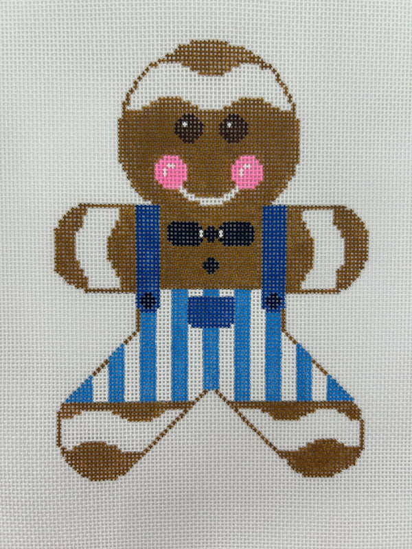 Gingerbread Boy - Blue