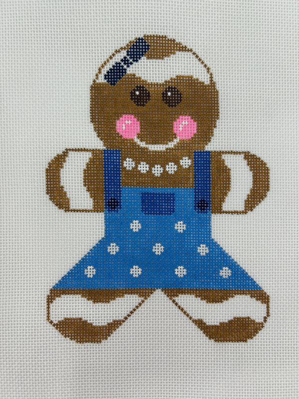 Gingerbread Girl - Blue