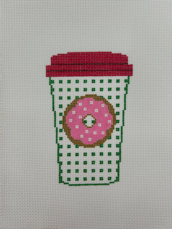 Pink Donut Cup
