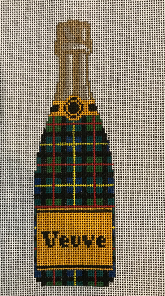 Veuve Bottle- Tartan