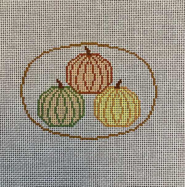 Pumpkin Oval Trio