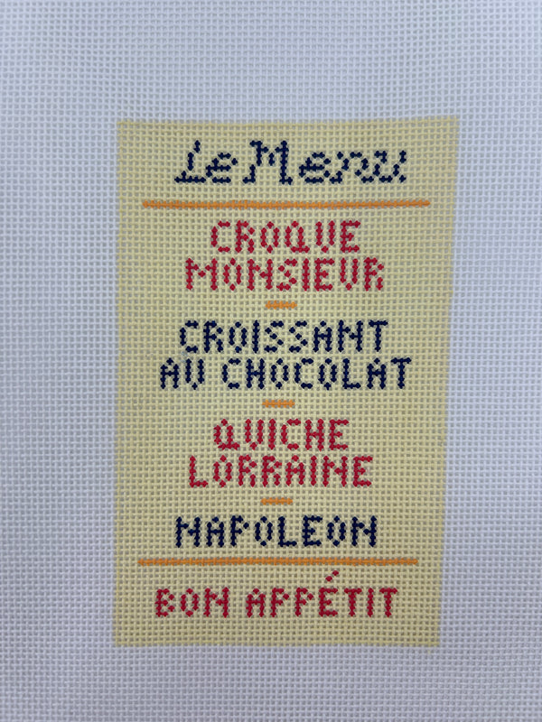 French Menu
