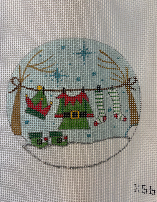 Elf Clothesline