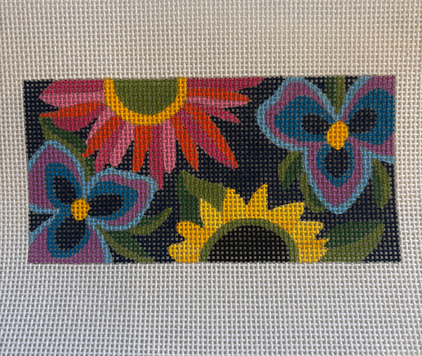 Floral - Navy Clutch/Insert