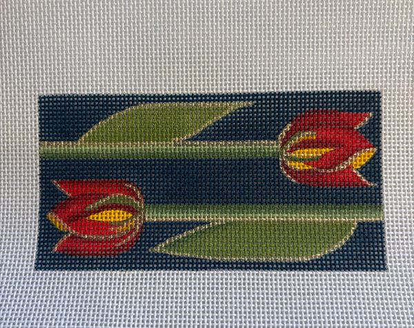 Twin Tulips Clutch/Insert