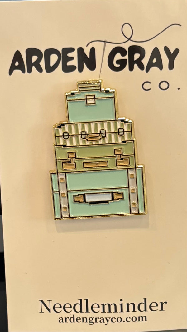 Stacking Suitcases Needleminder