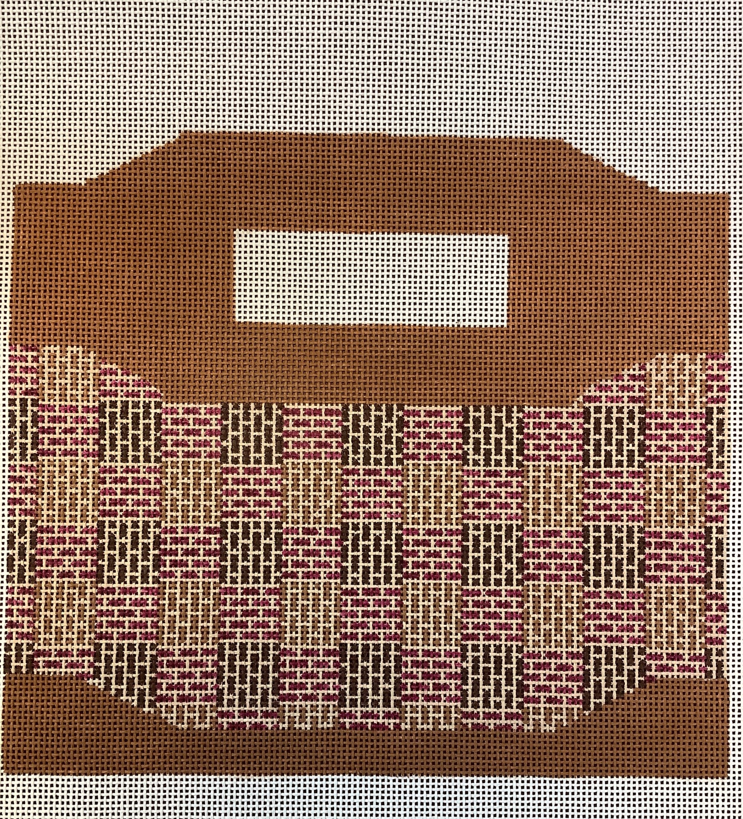 Sangria Check Envelope Clutch