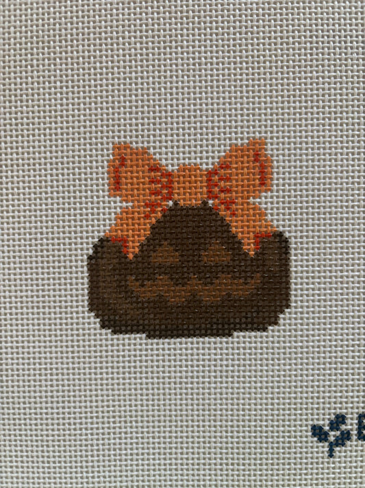 Peanut Butter Pumpkin w/ Bow