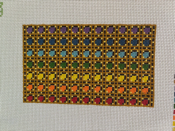 Rainbow Cane Glasses Case