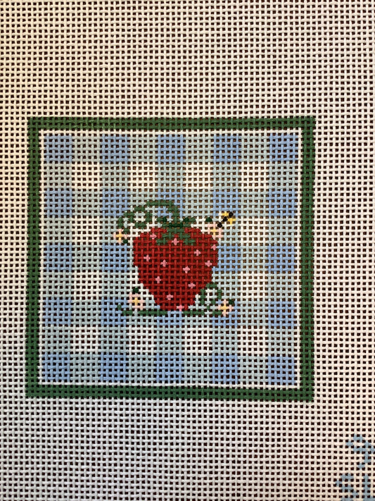 Strawberry Coaster