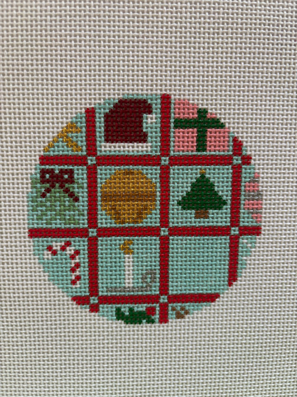 Christmas Square Icons Ornament