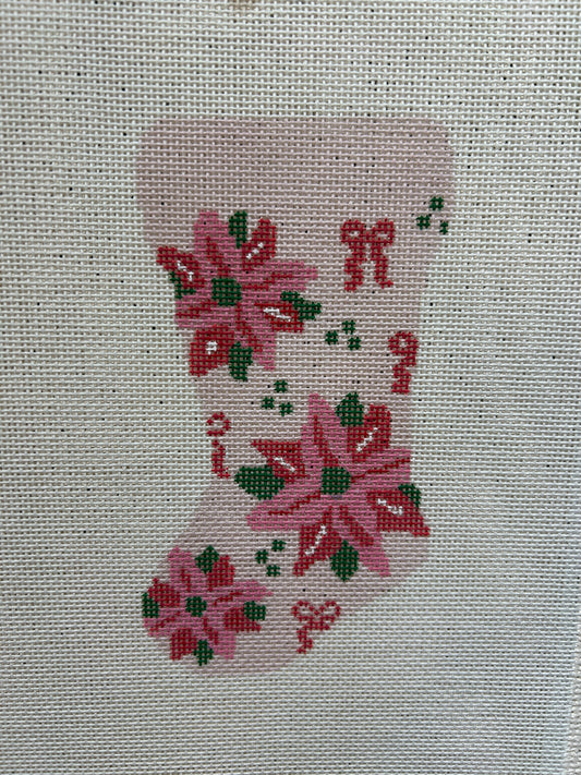 Poinsettia Mini Stocking by CCD