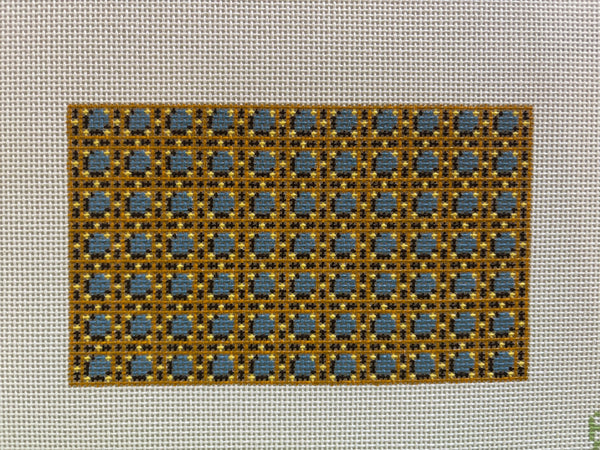 Blue Cane Eyeglass Case