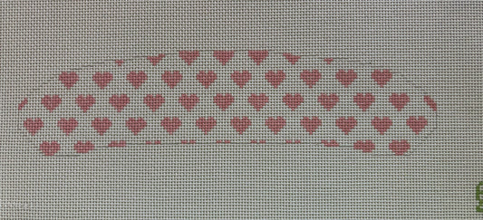 Pink Hearts Baby Hanger Cover