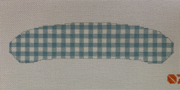 Blue Gingham Baby Hanger Cover