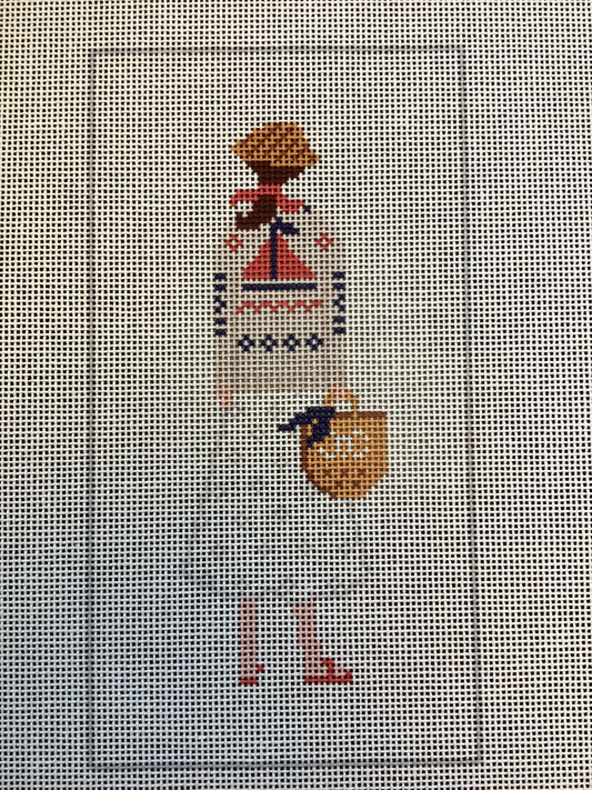 Sailboat Sweater & Skirt Girl