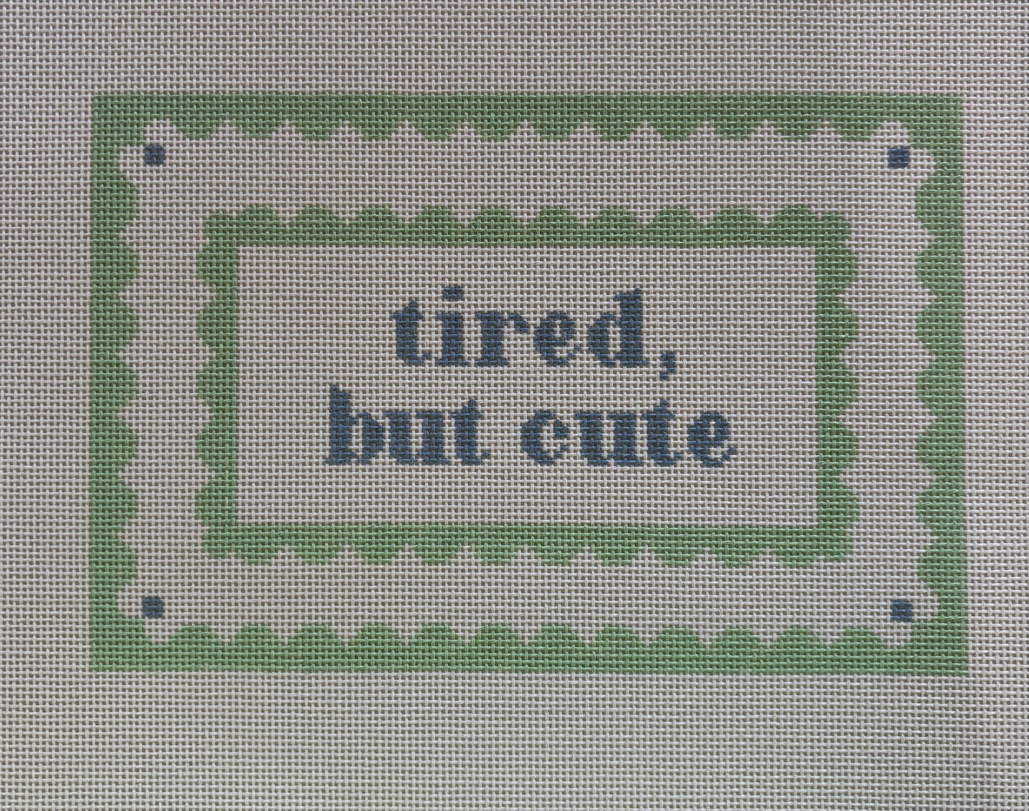 Tired, but Cute