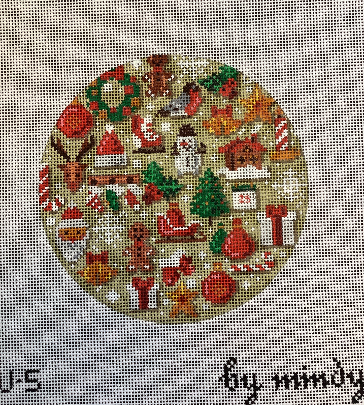 Christmas Motif Ornament