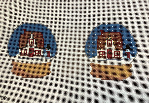 Christmas House Snowglobe