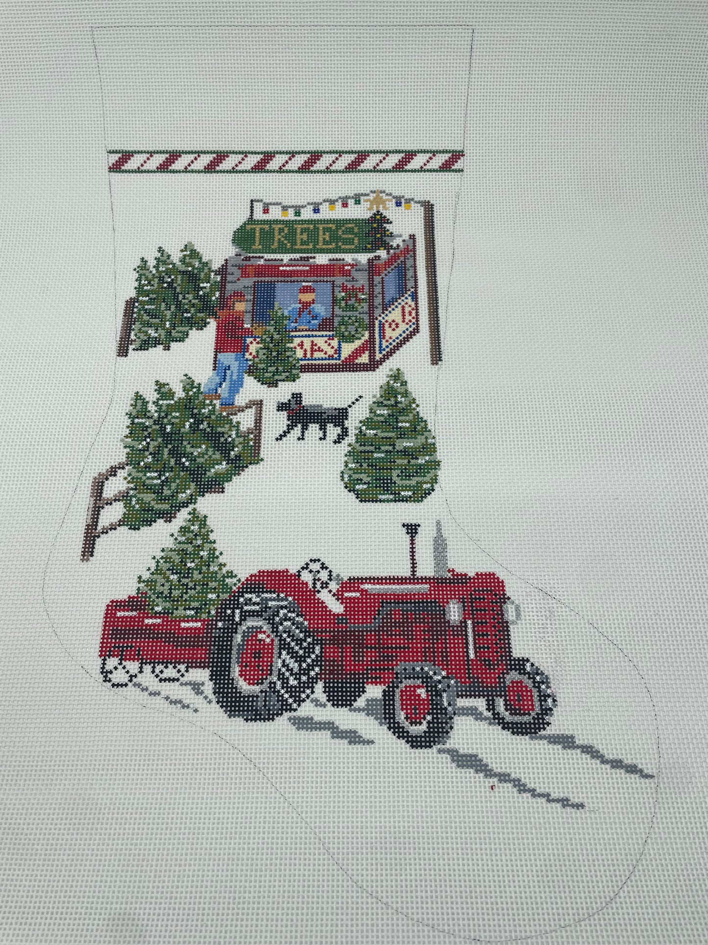 Tractor and Tree Lot Stocking