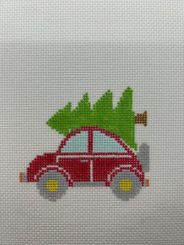 VW with Tree