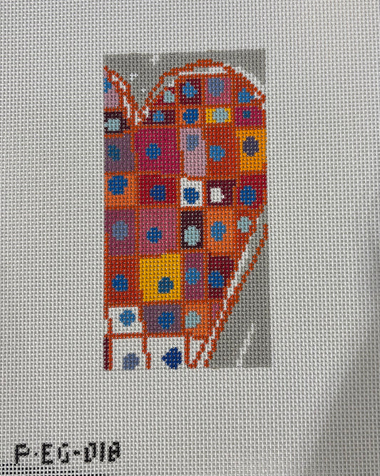 Heart Squared Eyeglass Case