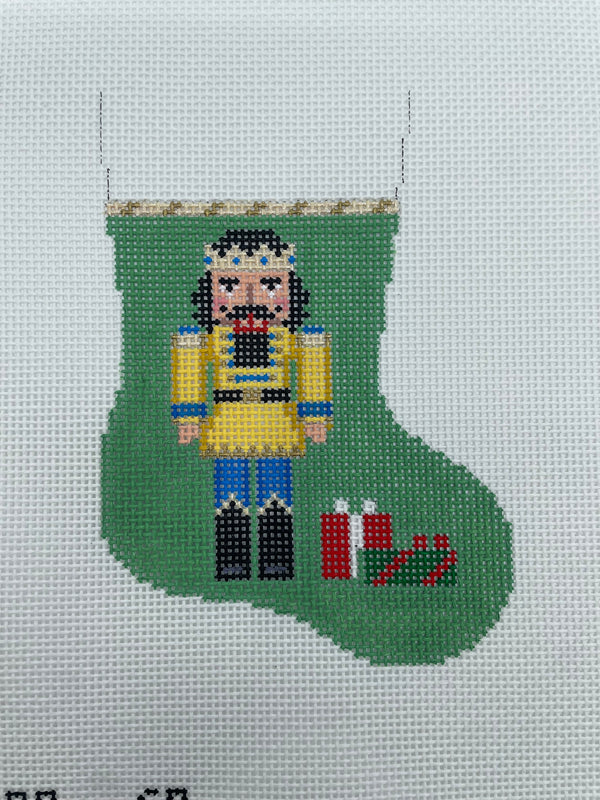Nutcracker, Yellow King Mini Stocking