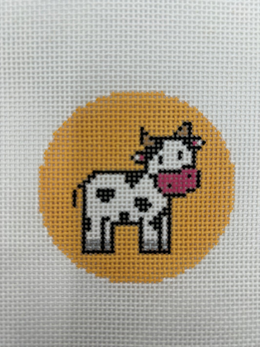 Nativity Cow 3 inch round