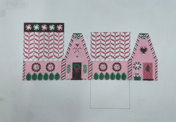 Peppermint 3D Gingerbread House