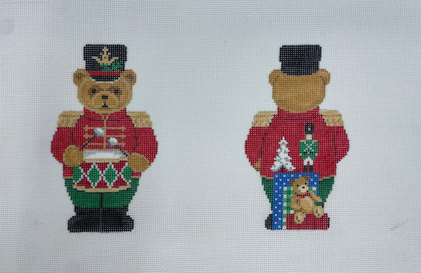 Teddy Drummer 2 Sided Bear