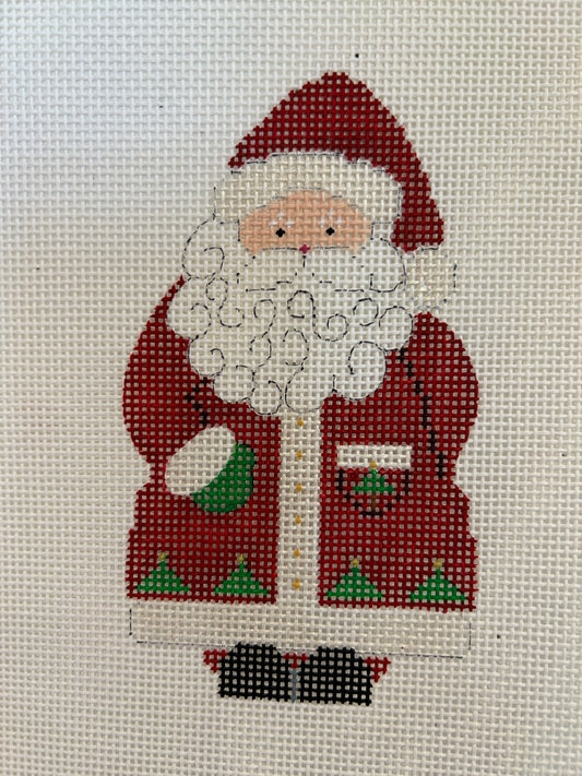 Santa with Christmas Tree Coat