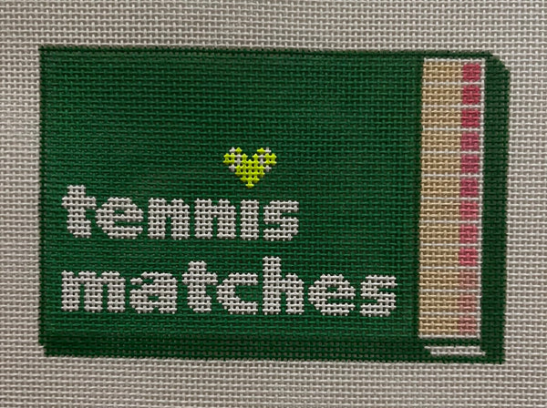 Tennis matches matchbox