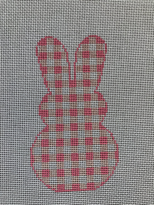 Gingham Bunny Pink