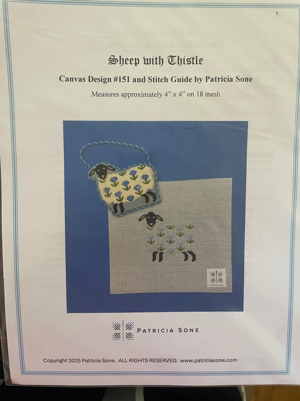 Sheep w/ Thistle w/SG