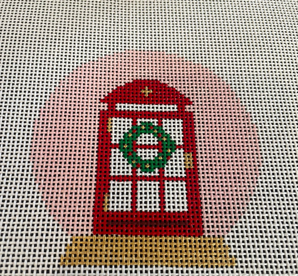 London Phone Booth Snow Globe