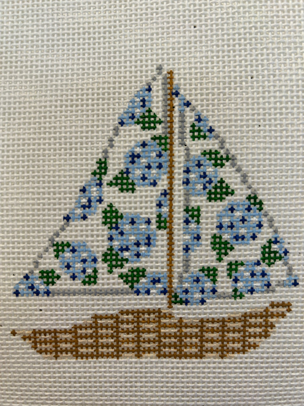 Hydrangea Sailboat