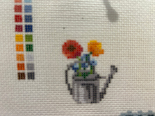 Mini Canvas - Watering Can