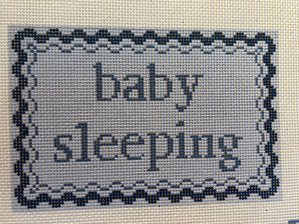 Baby Sleeping - Blue