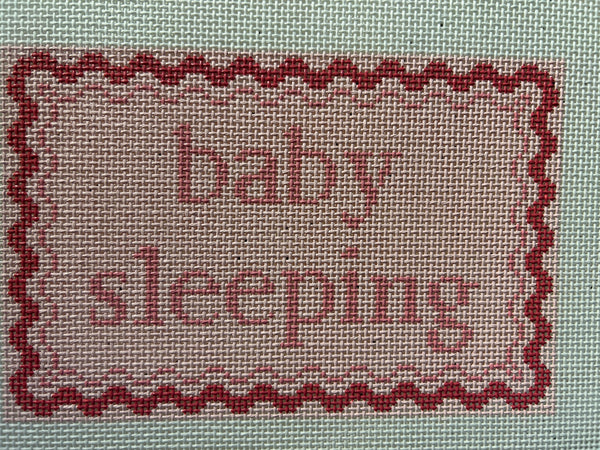 Baby Sleeping - Pink