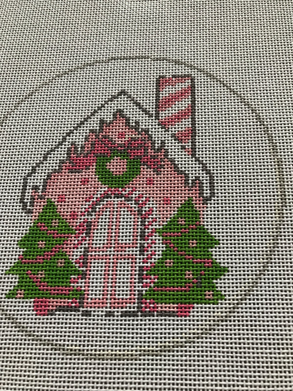 Pink Gingerbread House