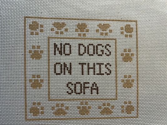 No Dogs on Sofa - Tan