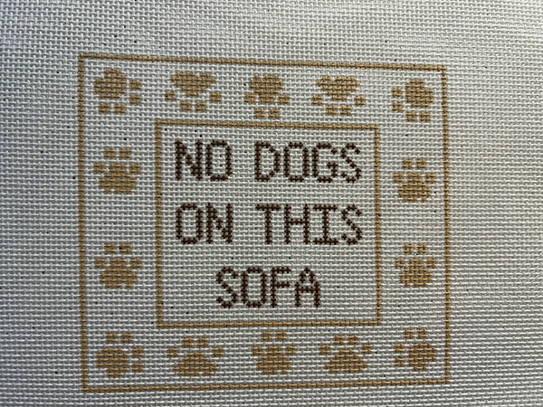 No Dogs on Sofa - Tan